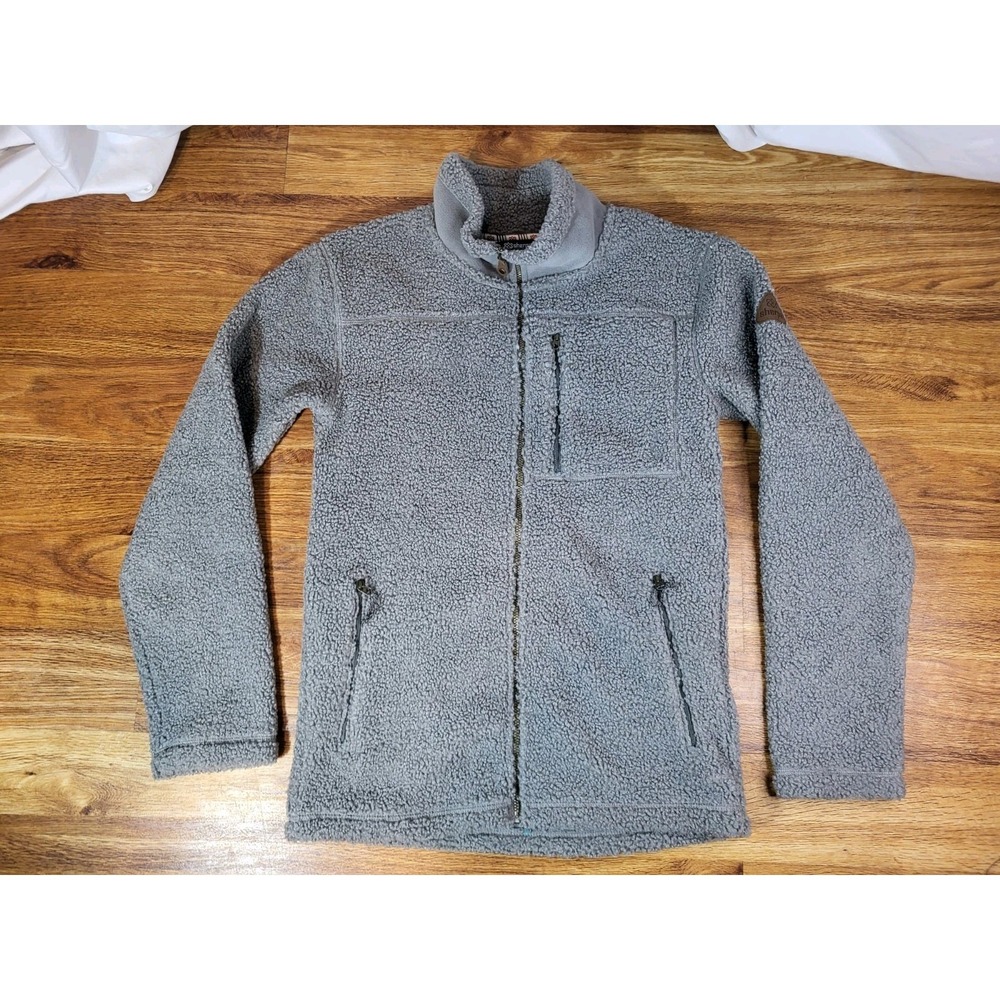 Sherpa Adventure Gear Womans Gray Size S Cozy‎ Fleece Full Zip Jacket
